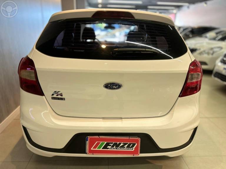 FORD - KA 1.0 SE PLUS 12V FLEX 4P MANUAL - 2018/2019 - BRANCA - R$ 48.900,00
