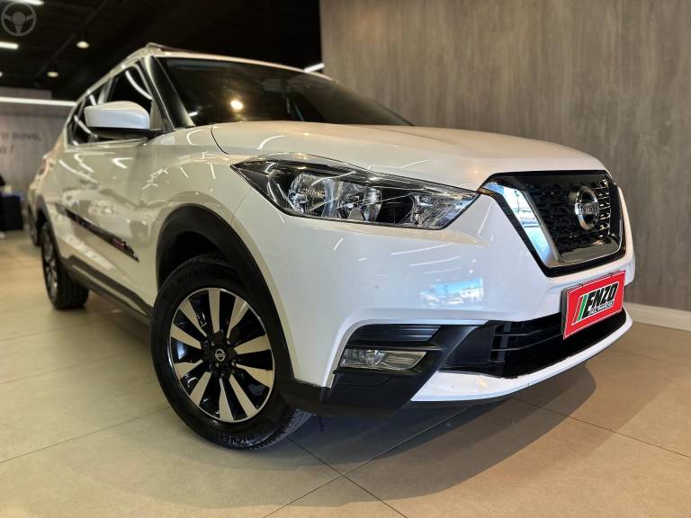 NISSAN - KICKS 1.6 16V FLEX S 4P MANUAL - 2018/2019 - BRANCA - R$ 79.900,00