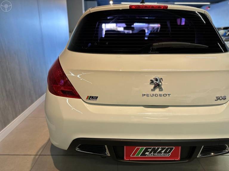 PEUGEOT - 308 2.0 ALLURE 16V FLEX 4P MANUAL - 2012/2013 - BRANCA - R$ 41.900,00