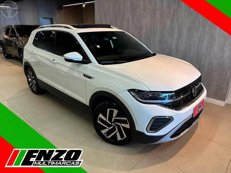 VOLKSWAGEN - T-CROSS 1.4 HIGHLINE TSI 16V FLEX 4P AUTOMÁTICO - 2024/2025 - BRANCA - R$ 169.900,00
