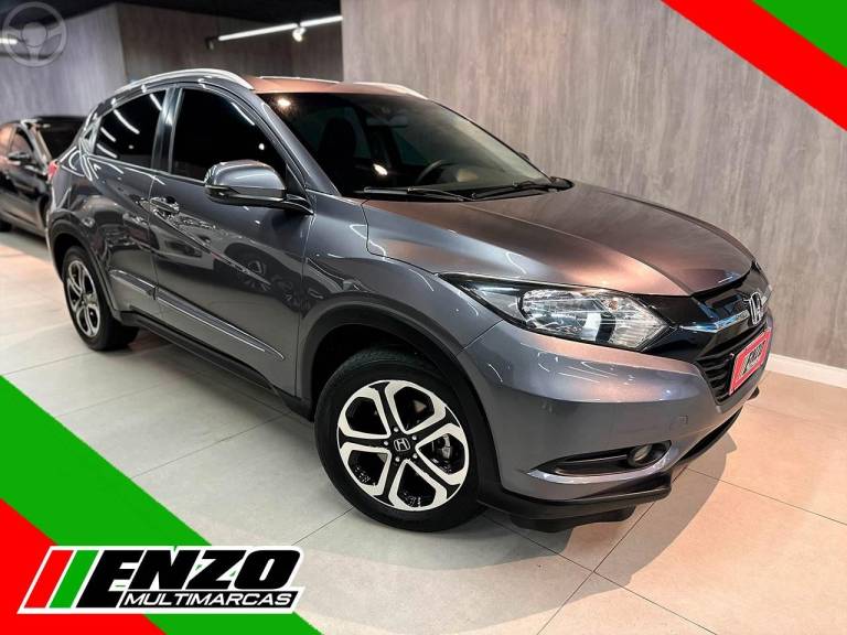 HONDA - HR-V 1.8 16V FLEX EX 4P AUTOMÁTICO - 2015/2016 - CINZA - R$ 86.900,00