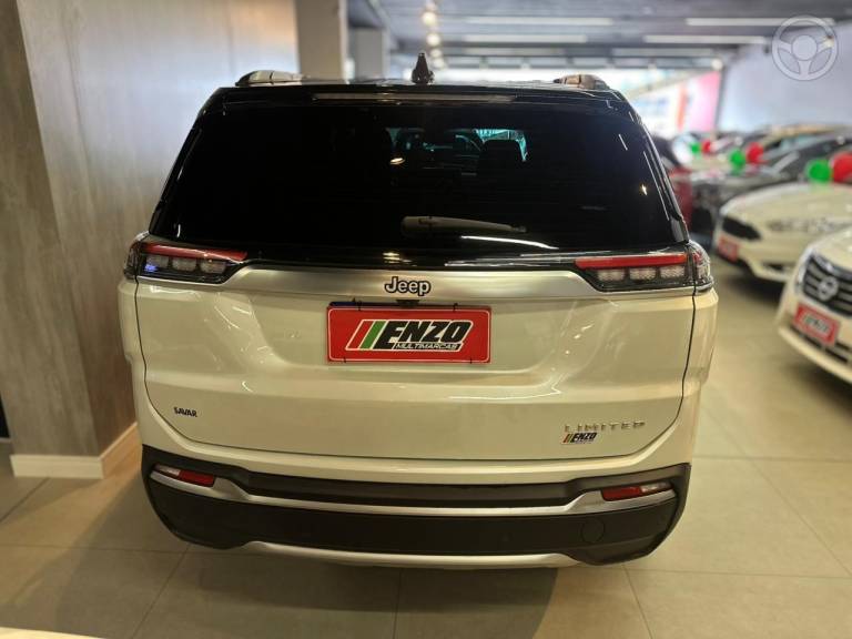JEEP - COMMANDER 1.3 LIMITED T270 16V 4X2 TURBO FLEX 4P AUTOMÁTICO - 2025/2025 - BRANCA - R$ 203.900,00