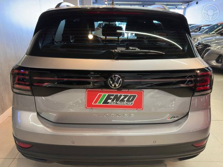 VOLKSWAGEN - T-CROSS 1.0 TSI 200 SENSE AUTOMÁTICO - 2023/2024 - PRATA - R$ 104.900,00