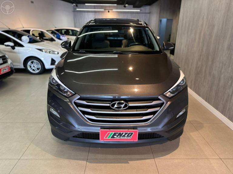 HYUNDAI - TUCSON 1.6 GLS TURBO 4P AUTOMÁTICO - 2020/2021 - CINZA - R$ 132.900,00