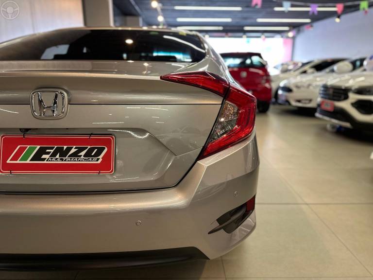 HONDA - CIVIC 2.0 16V FLEXONE EX 4P CVT - 2016/2017 - PRATA - R$ 107.900,00
