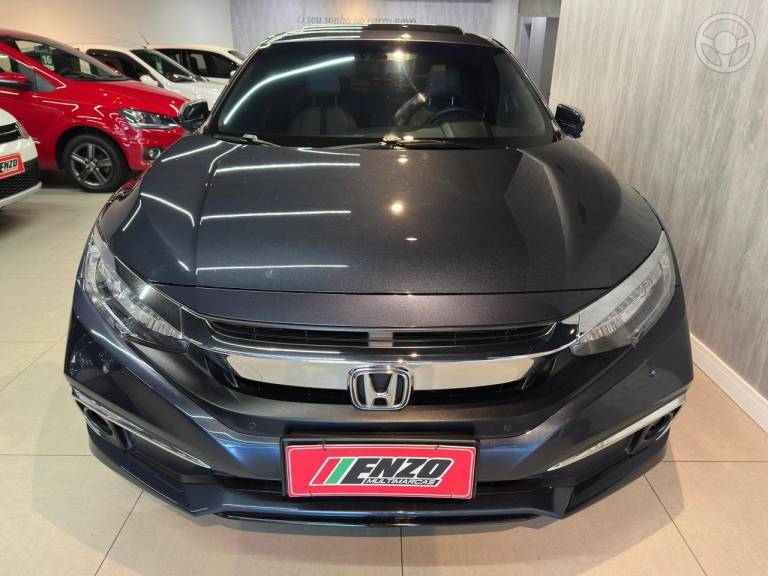 HONDA - CIVIC 1.5 16V TOURING TURBO 4P AUTOMÁTICO - 2019/2020 - AZUL - R$ 139.900,00