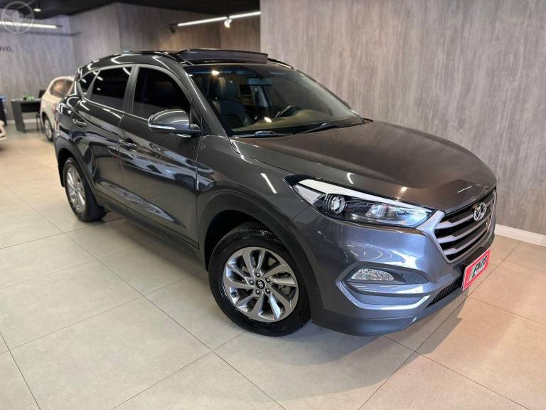HYUNDAI - TUCSON 1.6 GLS TURBO 4P AUTOMÁTICO - 2020/2021 - CINZA - R$ 132.900,00