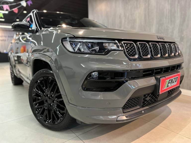 JEEP - COMPASS 1.3 SERIE S T270 16V TURBO FLEX 4P AUTOMÁTICO - 2023/2023 - CINZA - R$ 169.900,00