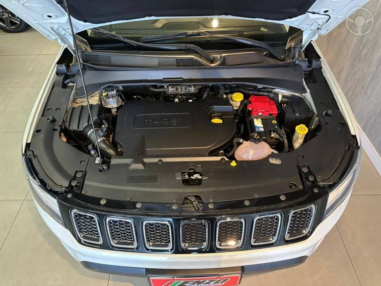 JEEP - COMPASS 2.0 16V DIESEL LIMITED 4X4 AUTOMÁTICO - 2020/2020 - BRANCA - R$ 123.900,00