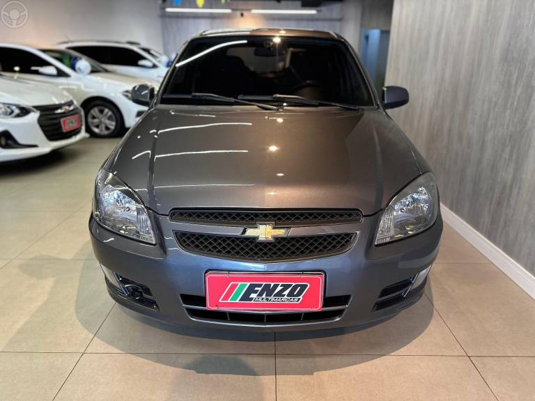 CHEVROLET - CELTA 1.0 VHCE LT 8V FLEX 4P MANUAL - 2012/2013 - CINZA - R$ 32.900,00