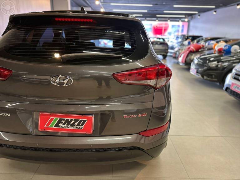 HYUNDAI - TUCSON 1.6 GLS TURBO 4P AUTOMÁTICO - 2020/2021 - CINZA - R$ 132.900,00