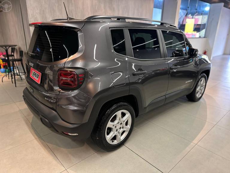 JEEP - RENEGADE 1.3 SPORT T270 16V TURBO FLEX 4P AUTOMÁTICO - 2022/2022 - CINZA - R$ 108.900,00