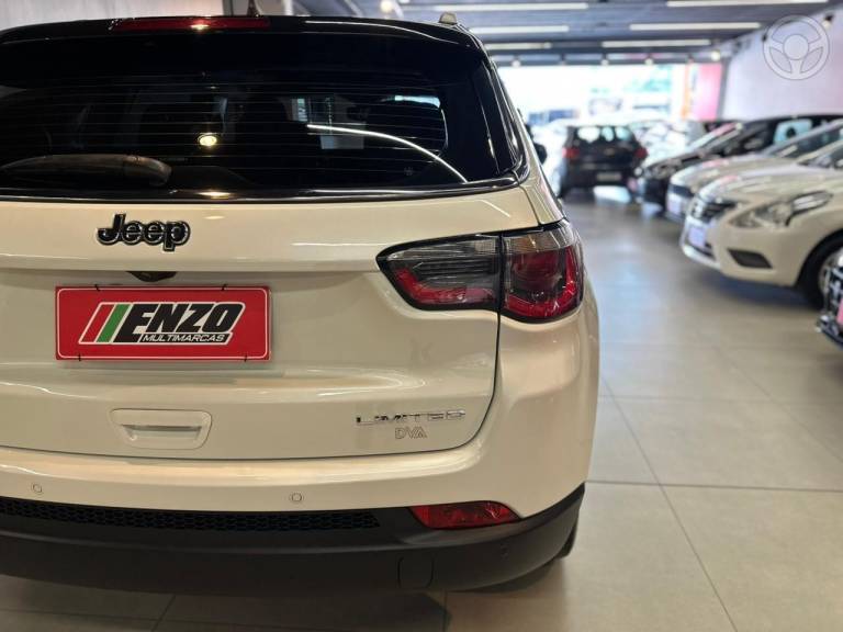 JEEP - COMPASS 2.0 16V DIESEL LIMITED 4X4 AUTOMÁTICO - 2020/2020 - BRANCA - R$ 123.900,00