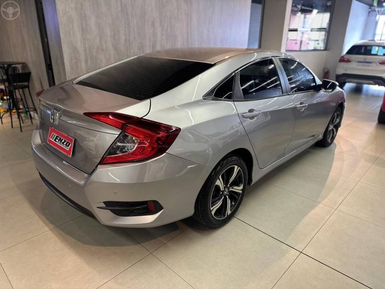 HONDA - CIVIC 2.0 16V FLEXONE EX 4P CVT - 2016/2017 - PRATA - R$ 107.900,00