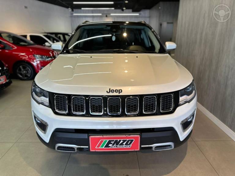JEEP - COMPASS 2.0 16V DIESEL LIMITED 4X4 AUTOMÁTICO - 2020/2020 - BRANCA - R$ 123.900,00