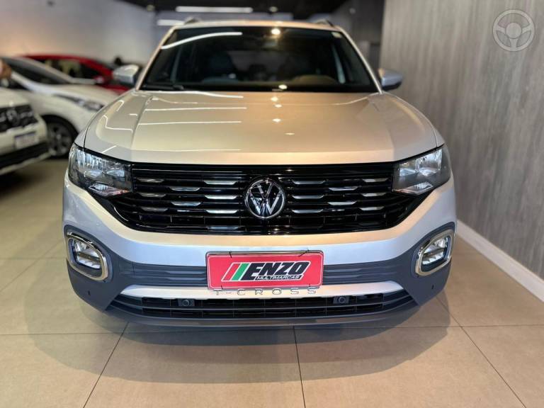 VOLKSWAGEN - T-CROSS 1.0 COMFORTLINE TSI FLEX 4P AUTOMÁTICO - 2020/2020 - PRATA - R$ 109.900,00