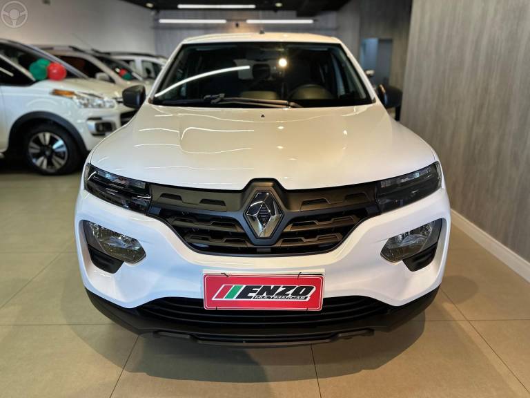 RENAULT - KWID 1.0 12V SCE FLEX ZEN MANUAL - 2021/2022 - BRANCA - R$ 51.900,00