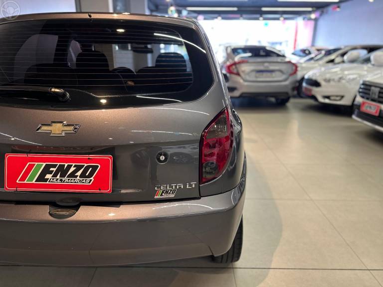 CHEVROLET - CELTA 1.0 VHCE LT 8V FLEX 4P MANUAL - 2012/2013 - CINZA - R$ 32.900,00