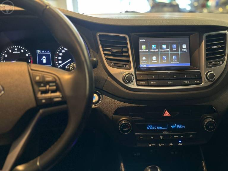 HYUNDAI - TUCSON 1.6 GLS TURBO 4P AUTOMÁTICO - 2020/2021 - CINZA - R$ 132.900,00