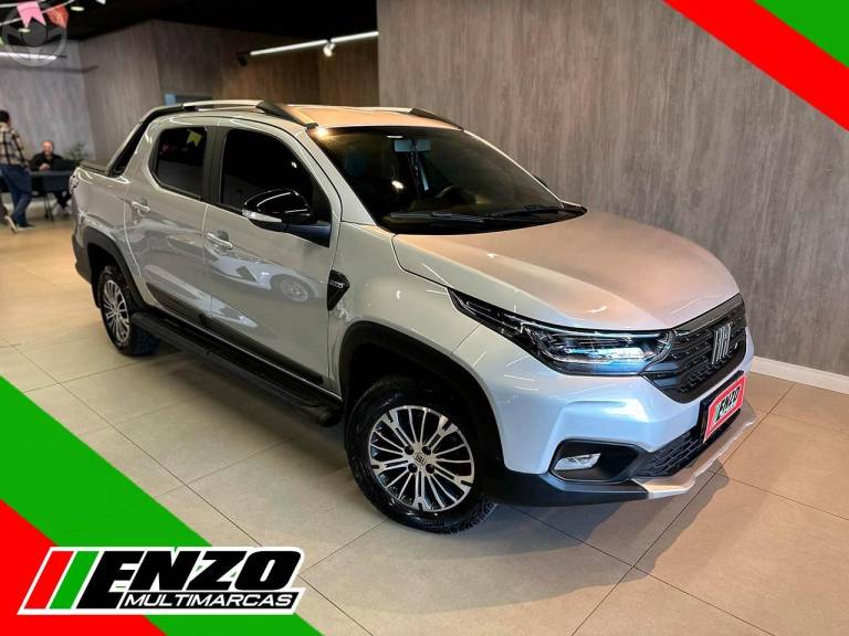 FIAT - STRADA 1.3 RANCH CD 8V FLEX 4P AUTOMÁTICO - 2022/2023 - PRATA - R$ 125.900,00