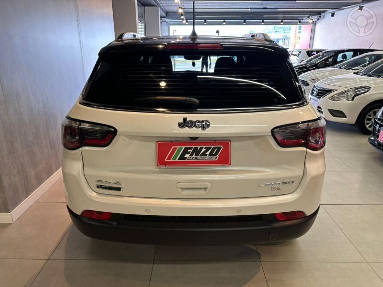 JEEP - COMPASS 2.0 16V DIESEL LIMITED 4X4 AUTOMÁTICO - 2020/2020 - BRANCA - R$ 123.900,00