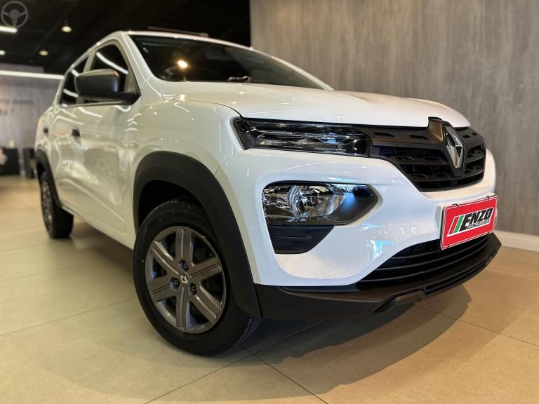 RENAULT - KWID 1.0 12V SCE FLEX ZEN MANUAL - 2021/2022 - BRANCA - R$ 51.900,00