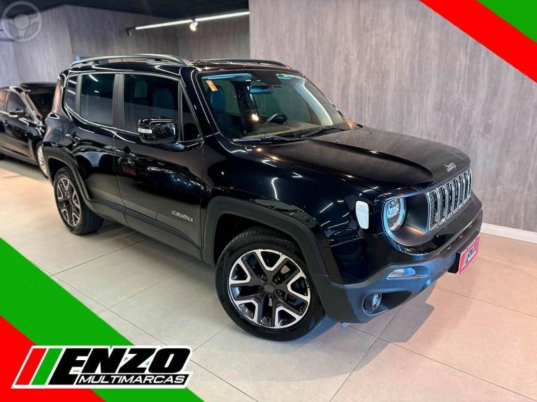 JEEP - RENEGADE 1.8 16V FLEX LONGITUDE 4P AUTOMÁTICO - 2020/2021 - PRETA - R$ 89.900,00