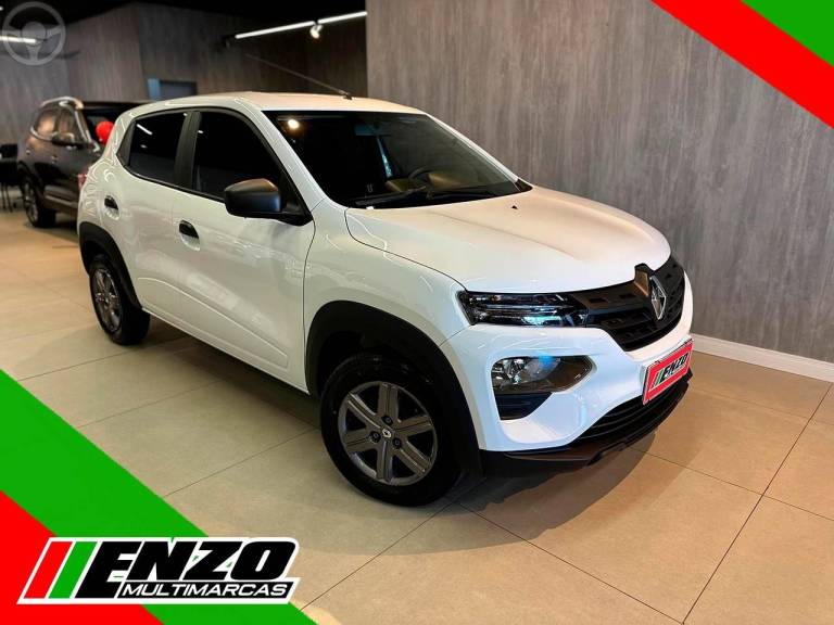 RENAULT - KWID 1.0 12V SCE FLEX ZEN MANUAL - 2021/2022 - BRANCA - R$ 51.900,00
