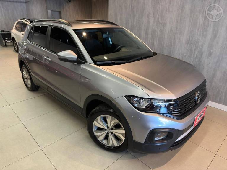 VOLKSWAGEN - T-CROSS 1.0 TSI 200 SENSE AUTOMÁTICO - 2023/2024 - PRATA - R$ 104.900,00