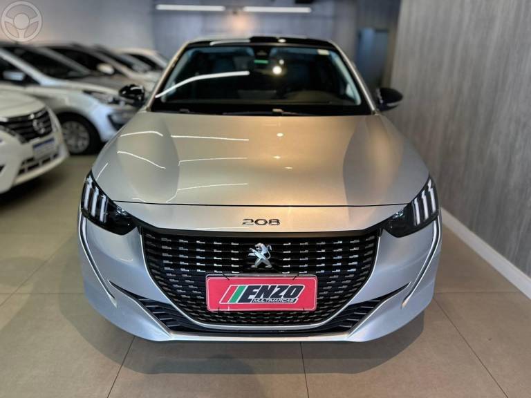 PEUGEOT - 208 1.6 GRIFFE 16V FLEX 4P MANUAL - 2021/2021 - PRATA - R$ 85.900,00