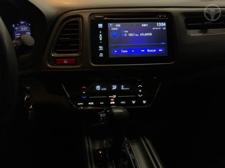 HONDA - HR-V 1.8 16V FLEX TOURING 4P AUTOMÁTICO - 2018/2018 - CINZA - R$ 107.900,00