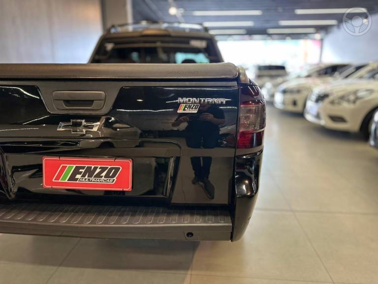 CHEVROLET - MONTANA 1.4 MPFI SPORT CS 8V FLEX 2P MANUAL - 2010/2011 - PRETA - R$ 45.900,00