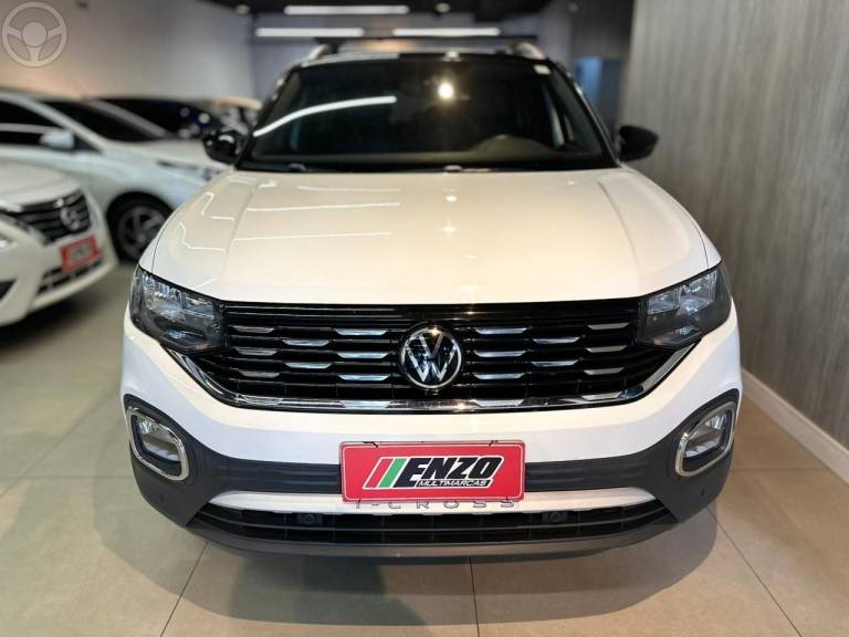 VOLKSWAGEN - T-CROSS 1.4 HIGHLINE TSI 16V FLEX 4P AUTOMÁTICO - 2022/2022 - BRANCA - R$ 110.900,00
