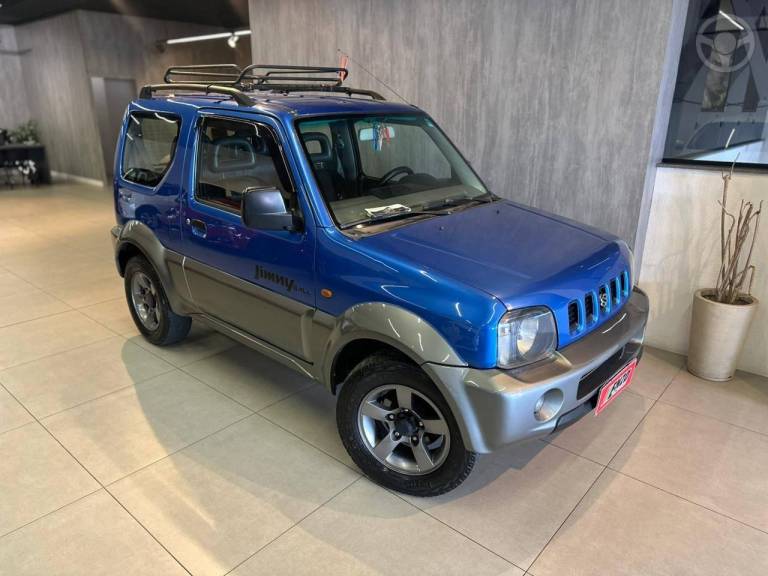 SUZUKI - JIMNY 1.3 4X4 16V 2P MANUAL - 1998/1999 - AZUL - R$ 52.900,00