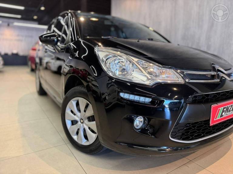 CITROËN - C3 1.6 ATTRACTION 16V FLEX 4P AUTOMÁTICO - 2018/2018 - PRETA - R$ 53.900,00