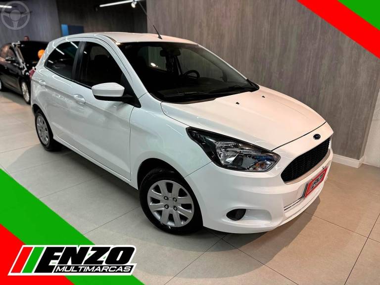 FORD - KA 1.0 SE 12V FLEX 4P MANUAL - 2017/2018 - BRANCA - R$ 44.900,00