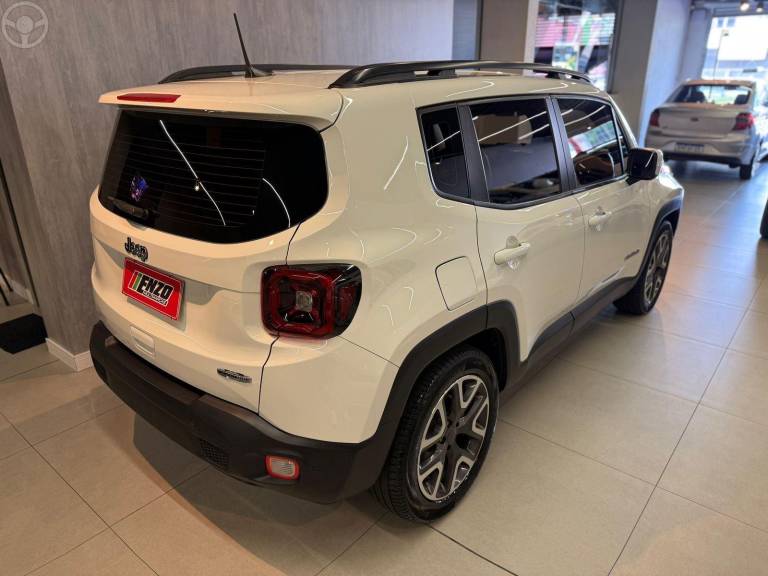 JEEP - RENEGADE 1.8 16V FLEX LONGITUDE 4P AUTOMÁTICO - 2019/2020 - BRANCA - R$ 81.900,00