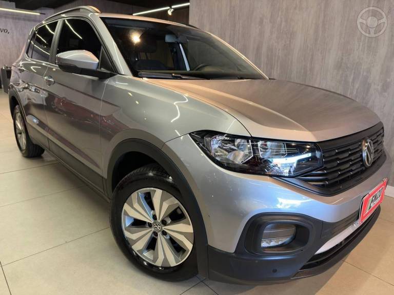 VOLKSWAGEN - T-CROSS 1.0 TSI 200 SENSE AUTOMÁTICO - 2023/2024 - PRATA - R$ 104.900,00