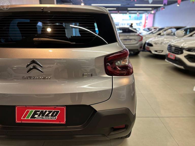 CITROËN - C3 1.0 LIVE PACK 6V 4P FLEX MANUAL - 2023/2023 - PRATA - R$ 66.900,00