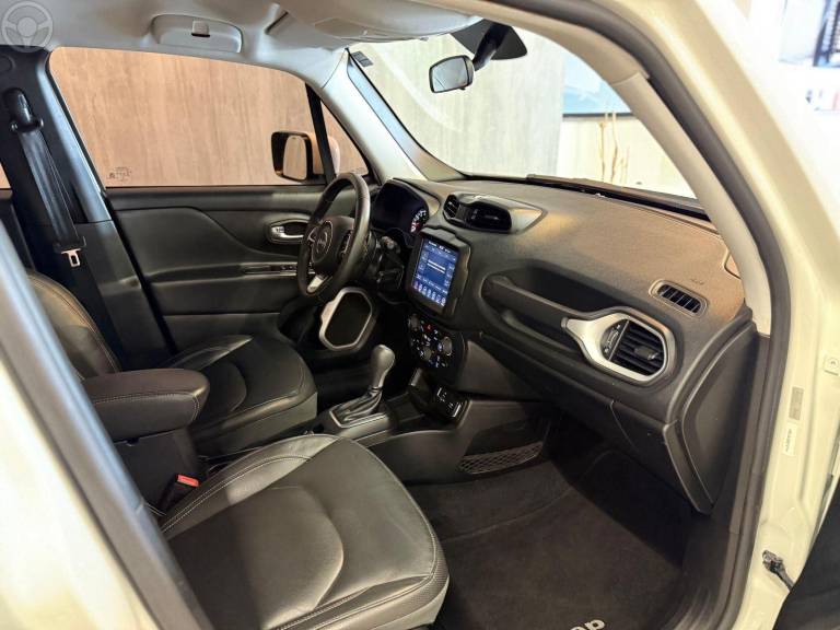 JEEP - RENEGADE 1.8 16V FLEX LONGITUDE 4P AUTOMÁTICO - 2019/2020 - BRANCA - R$ 81.900,00