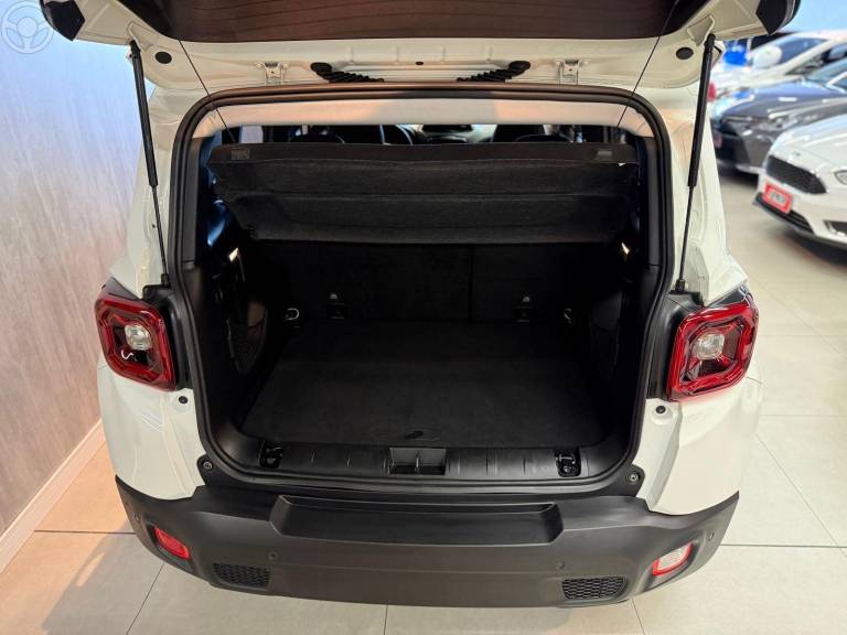 JEEP - RENEGADE 1.8 16V FLEX LONGITUDE 4P AUTOMÁTICO - 2019/2020 - BRANCA - R$ 81.900,00