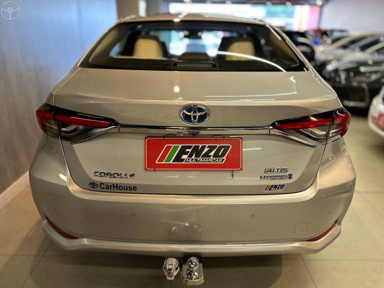 TOYOTA - COROLLA 1.8 ALTIS PREMIUM 16V HÍBRIDO 4P AUTOMÁTICO - 2021/2022 - PRATA - R$ 143.900,00