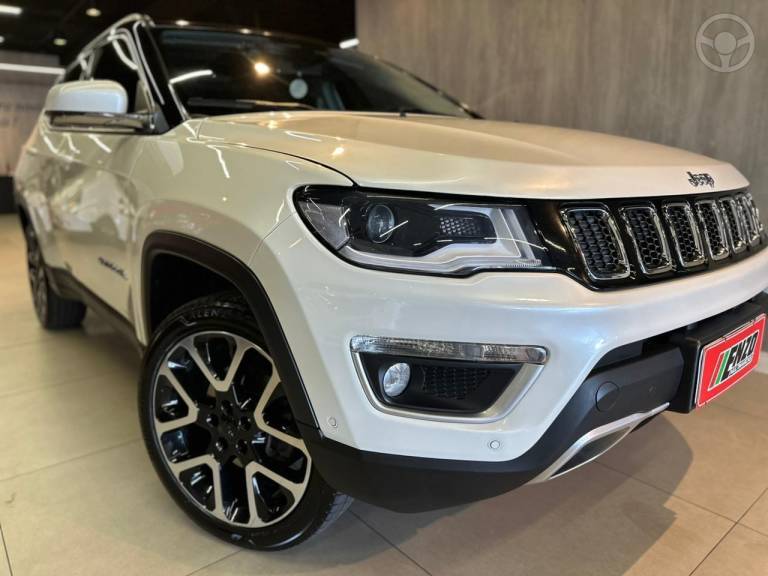 JEEP - COMPASS 2.0 16V DIESEL LIMITED 4X4 AUTOMÁTICO - 2020/2020 - BRANCA - R$ 123.900,00