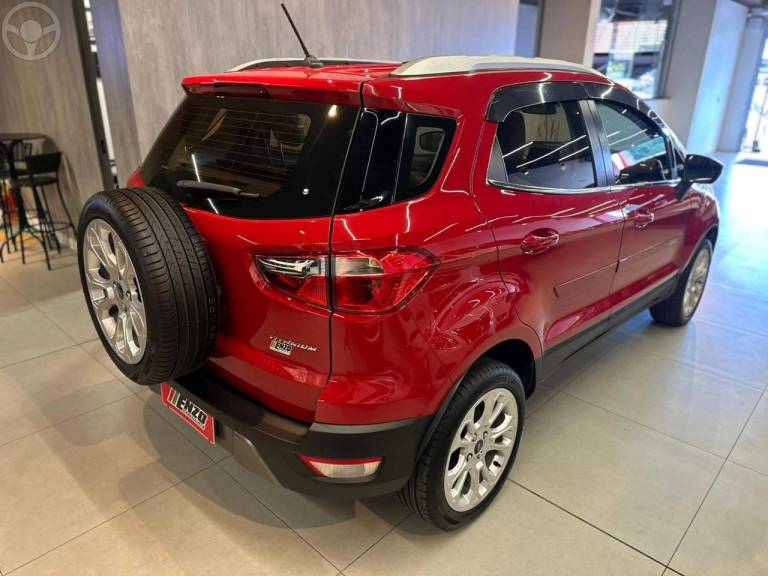 FORD - ECOSPORT 2.0 TITANIUM 16V FLEX 4P AUTOMÁTICO - 2018/2019 - VERMELHA - R$ 82.900,00