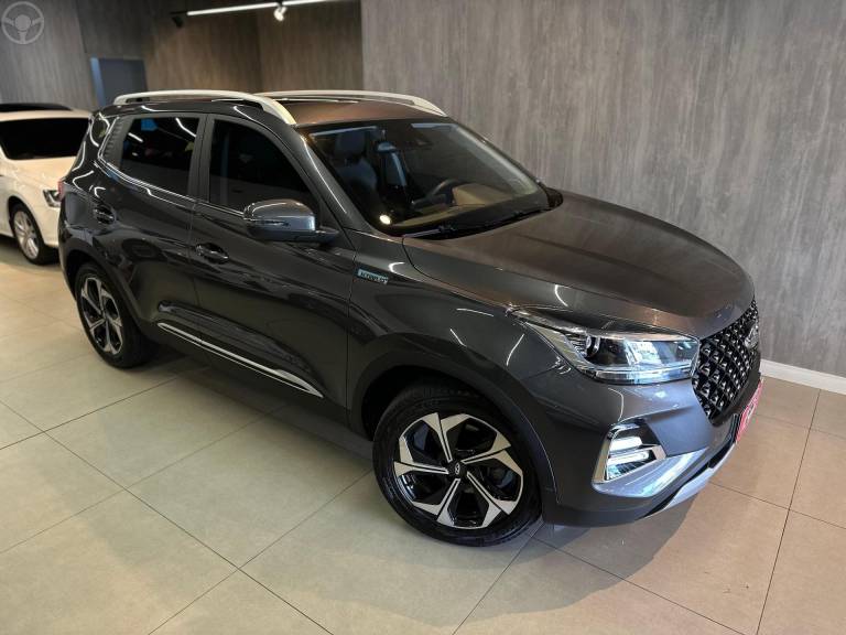 CHERY - TIGGO 1.5 16V TURBO 5X PRO HÍBRIDO 4P AUTOMÁTICO - 2023/2024 - CINZA - R$ 131.900,00