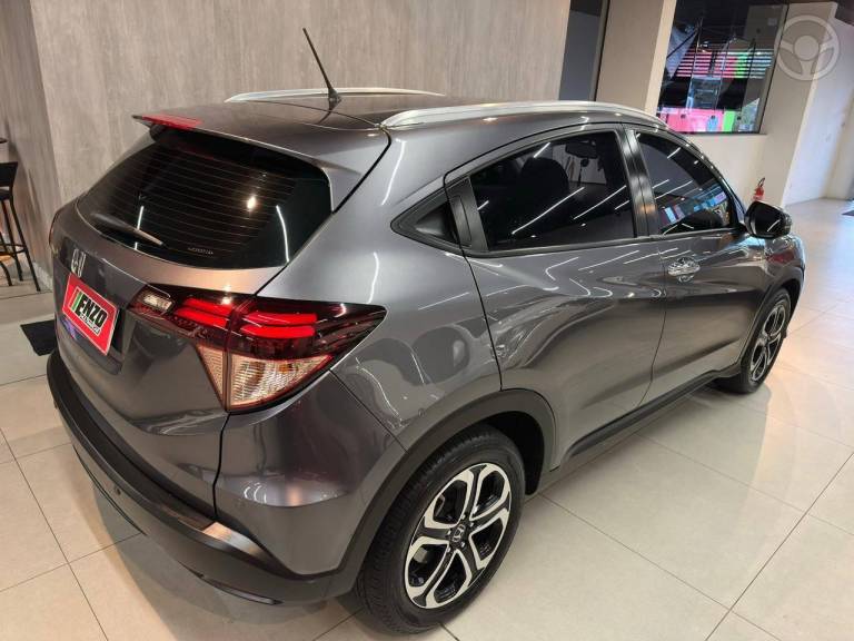 HONDA - HR-V 1.8 16V FLEX TOURING 4P AUTOMÁTICO - 2018/2018 - CINZA - R$ 107.900,00