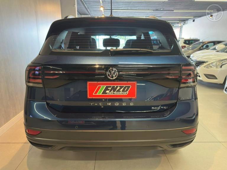 VOLKSWAGEN - T-CROSS 1.0 TSI 12V FLEX 4P AUTOMÁTICO - 2021/2021 - AZUL - R$ 94.900,00