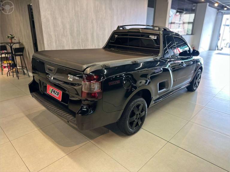 CHEVROLET - MONTANA 1.4 MPFI SPORT CS 8V FLEX 2P MANUAL - 2010/2011 - PRETA - R$ 47.900,00
