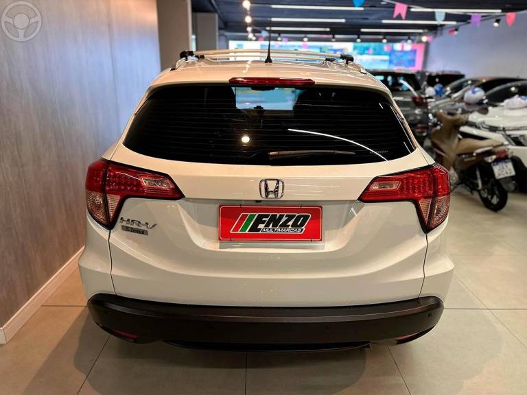 HONDA - HR-V 1.8 16V FLEX EXL 4P AUTOMÁTICO - 2017/2018 - BRANCA - R$ 98.900,00