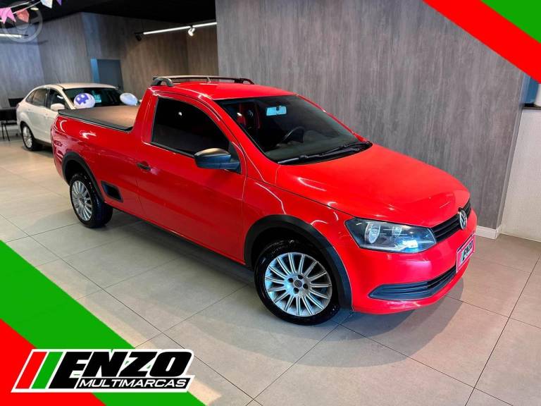 VOLKSWAGEN - SAVEIRO 1.6 MI CS 8V FLEX 2P MANUAL G.V - 2014/2015 - VERMELHA - R$ 49.900,00